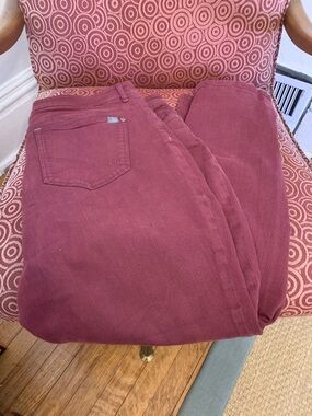 L.L. Bean Women’s Straight-Leg Corduroy Jeans in Burgundy